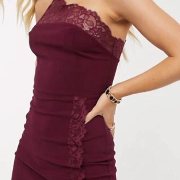 FREE PEOPLE Premonition Bodycon Mini Dress.Size S - Picture 2 of 13